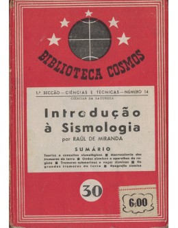 Introdução à Sismologia | de Raúl de Miranda