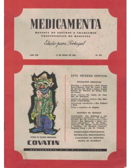 Medicamenta - Ano XX - N.º 379 - 15 de Maio de 1962