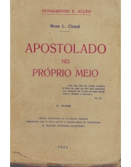 Apostolado no Próprio Meio | de Mons. L. Civardi
