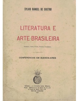 Literatura e Arte Brasileira | de Sylvio Rangel de Castro