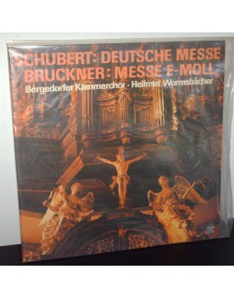 Bergedorfer Kammerchor / Hellmut Wormsbächer | Schubert: Deutsche Messe / Bruckner: Messe E-Moll [LP]