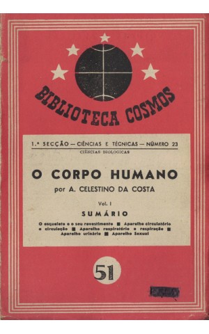 O Corpo Humano - Vol. I | de A. Celestino da Costa