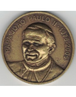 Medalha - Papa João Paulo II - 1978-2005