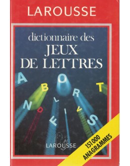 Dictionnaire des Jeux de Lettres