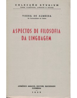Aspectos de Filosofia da Linguagem | de Vieira de Almeida