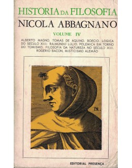 História da Filosofia - Volume IV | de Nicola Abbagnano