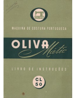 Máquina de Costura Portuguesa OlivaMátic CL 50 - Livro de Instruções
