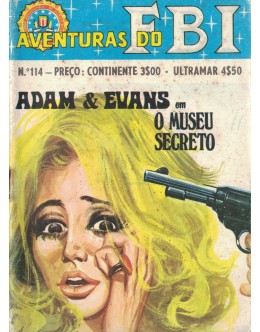 Aventuras do FBI - N.º 114 - Adam e Evans em O Museu Secreto