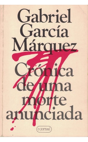 Crónica de Uma Morte Anunciada | de Gabriel García Márquez