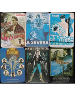Colecção Completa de 12 Calendários "Cinema Português" - 1991
