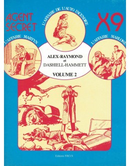 Agent Secret X9 - Volume 2 | de Alex Raymond e Dashiell Hammett