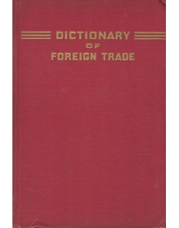 Dictionary of Foreign Trade | de Frank Henius