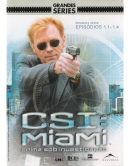 CSI: Crime Sob Investigação Miami: 1ª Série - Episódios 1.1-1.4 [DVD]