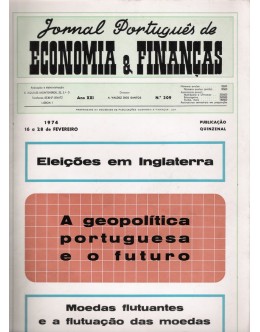 Jornal Português de Economia e Finanças - Ano XXI - N.º 309 - 16 a 28 de Fevereiro de 1974