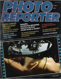 Photo-Reporter - N.º 86 - Décembre 1985