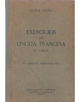 Exercícios de Língua Francesa | de Sousa Vieira
