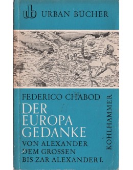 Der Europagedanke | de Federico Chabod