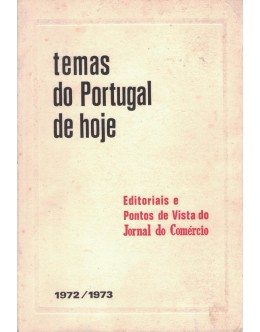 Temas do Portugal de Hoje 1972/1973