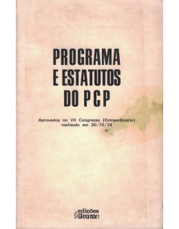 Programa e Estatutos do PCP