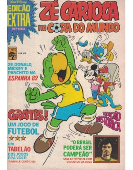 Edição Extra - N.º 130 - Zé Carioca na Copa do Mundo