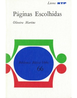Páginas Escolhidas | de Oliveira Martins