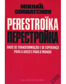 Perestroïka | de Mikhaïl Gorbatchov