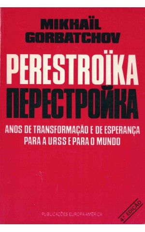 Perestroïka | de Mikhaïl Gorbatchov