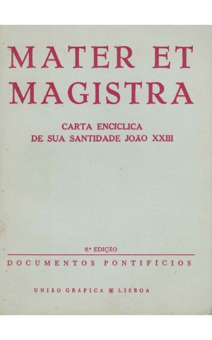 Mater et Magistra | de João XXIII