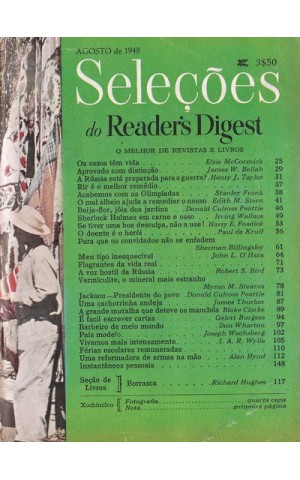 Seleções do Reader's Digest - Tomo XIV - N.º 79 - Agosto de 1948