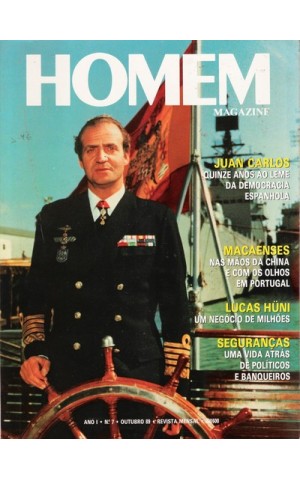 Homem Magazine - Ano I - N.º 7 - Outubro 1989