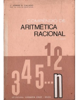 Compêndio de Aritmética Racional - 3.º Ciclo | de J. Jorge G. Calado