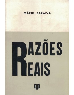 Razões Reais | de Mário Saraiva