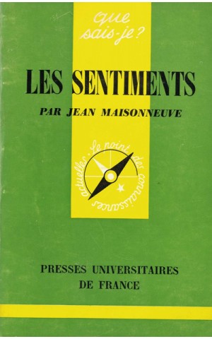 Les Sentiments | de Jean Maisonneuve