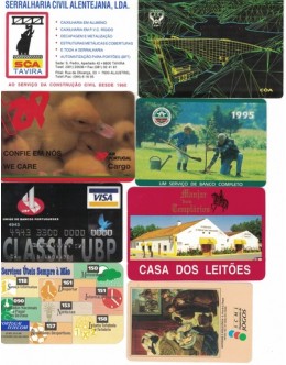 Lote 16 Calendários Publicitários - 1995