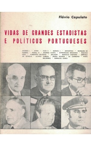 Vidas de Grandes Estadistas e Políticos Portugueses | de Flávio Capuleto