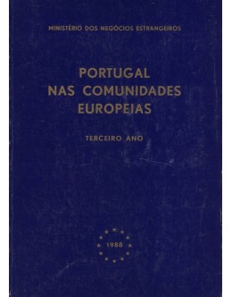 Portugal nas Comunidades Europeias - Terceiro Ano