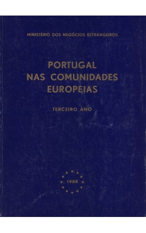 Portugal nas Comunidades Europeias - Terceiro Ano