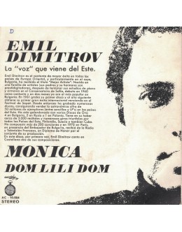 Emil Dimitrov | Monica [Single]