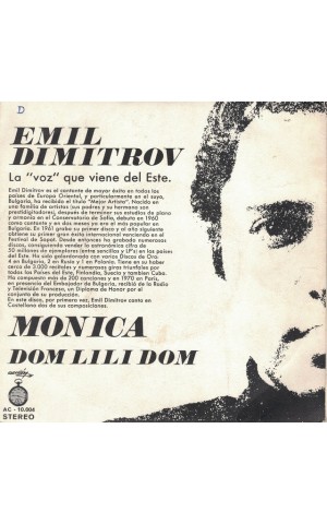 Emil Dimitrov | Monica [Single]