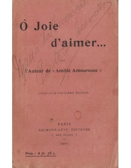 Ô Joie D'Aimer