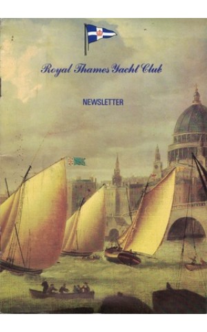 Royal Thames Yacht Club Newsletter - September 1989