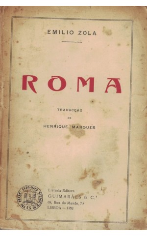 Roma - Volume II | de Emilio Zola