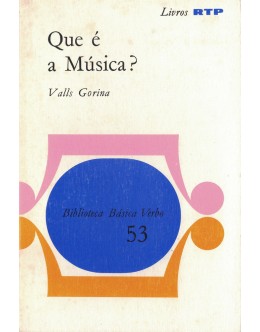 Que é a Música? | de Manuel Valls Gorina