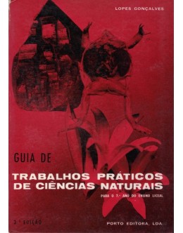 Guia de Trabalhos Práticos de Ciências Naturais | de Lopes Gonçalves