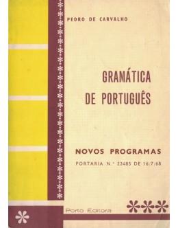 Gramática de Português | de Pedro de Carvalho