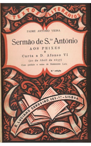 Sermão de Santo António aos Peixes e Carta a D. Afonso VI | de Padre António Vieira