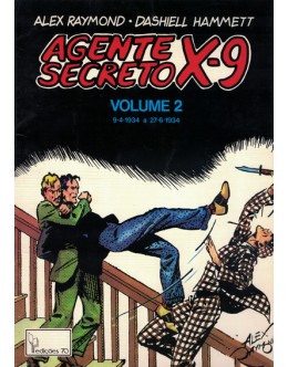 Agente Secreto X-9 - Volume 2 | de Alex Raymond e Dashiell Hammett