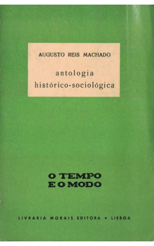 Antologia Histórico-Sociológica | de Augusto Reis Machado
