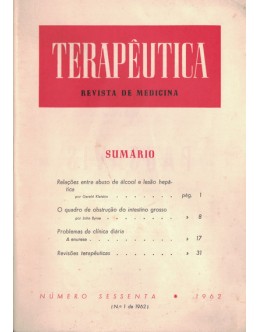 Terapêutica - N.º 60 - 1962