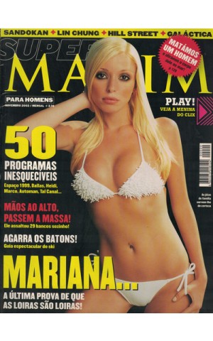Super Maxim - N.º 20 - Novembro 2002